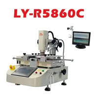 LY Hot Air BGA Soldering Station R5860 R5860C 3 Zones with Laser Align Optional CCD System for Laptop Motherboard Chip Repairing 1