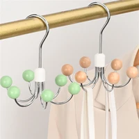 1pcs Six-claw Hook Creative 360 Degree Rotating Steel Hook for Bag Underwear Ties Closet Organizer for Dormitory Home 2