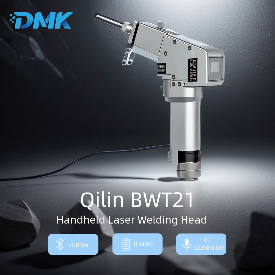 

Qilin BWT21 1064nm Laser Welding Head Two-axis swing Handheld Laser Welding Gun for Fiber Laser Welding Machine