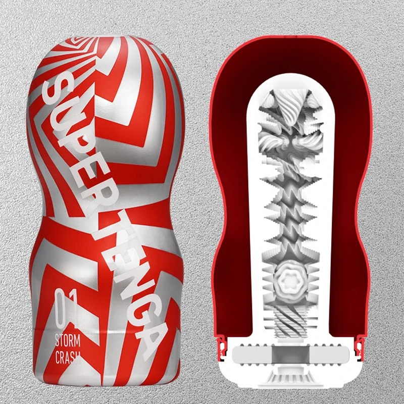 SUPER TENGA Strong Sucking Masturbator Cup For Men Realistic Vacuum Vagina Pussy Adult Endurance Exercise Sex Products Pocket