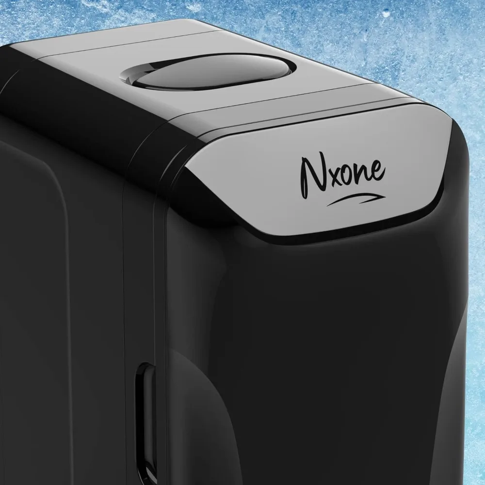 Mini Fridge,8 Can/6 Liter Small Refrigerator,110VAC/ 12V DC Portable Thermoelectric Cooler and Warmer
