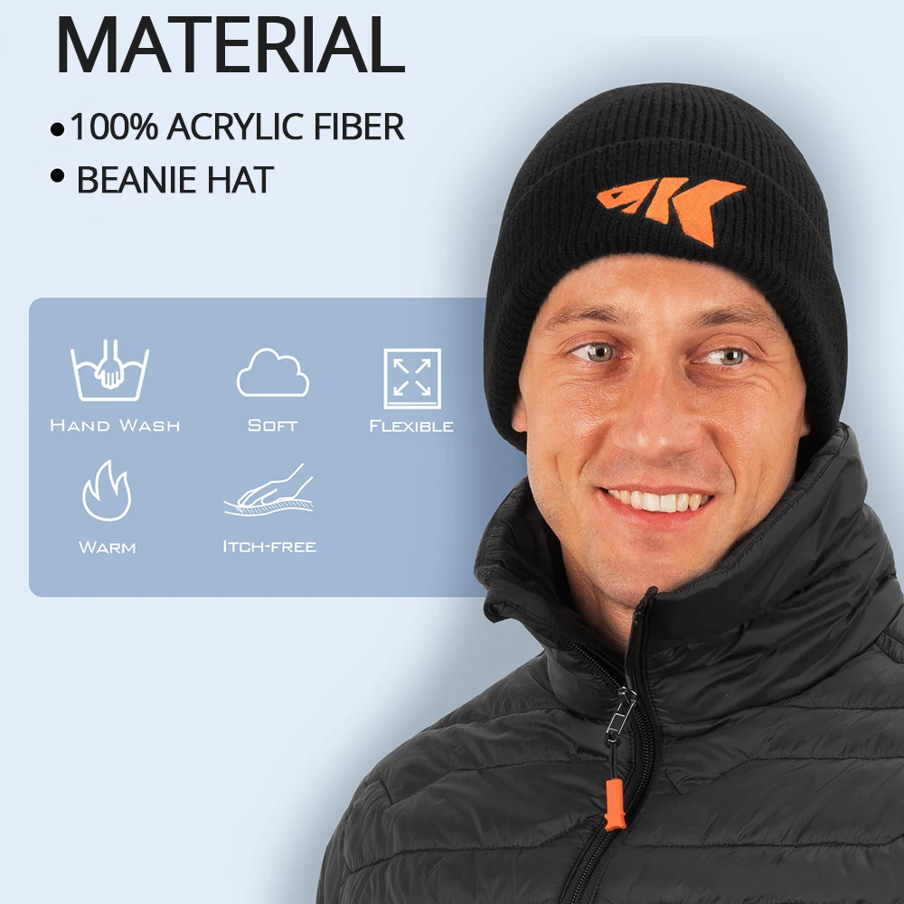 KastKing Winter Beanie Hats For Men & Women Leisure Knit Ribbed Cuffed Cap Fisherman Beanie Warm & Soft Stylish Skull Caps