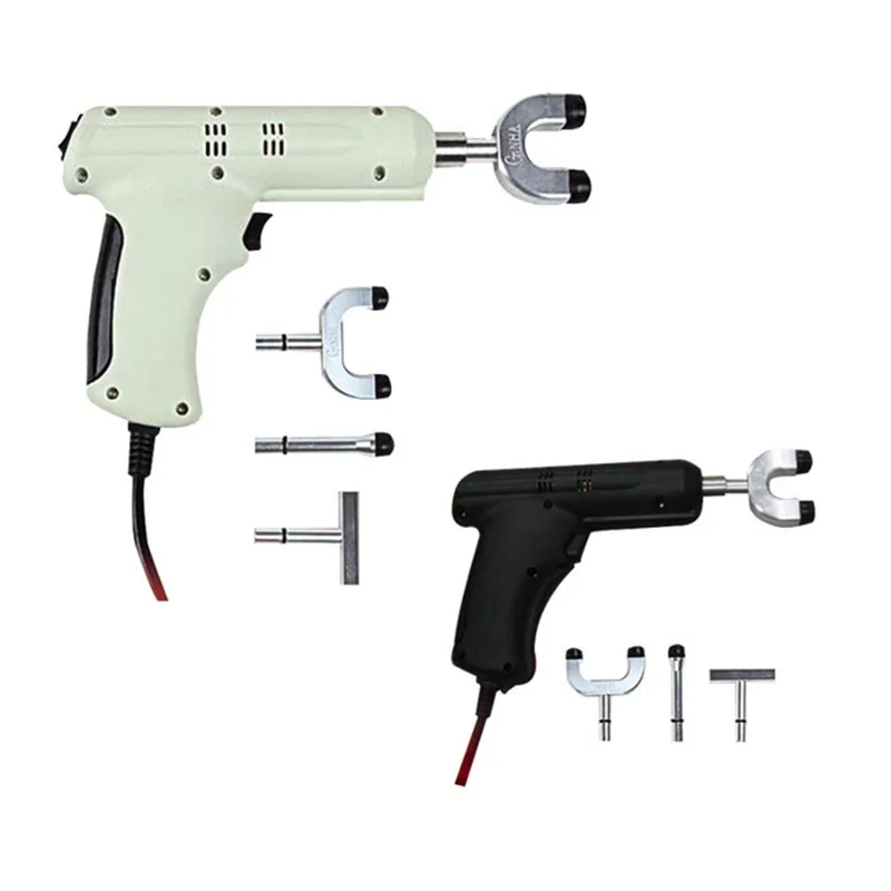Spine Chiropractic Impulse Adjuster New 4 Heads Chiropractic Aadjusting Instrument Electric Correction Gun Activator Massager 6