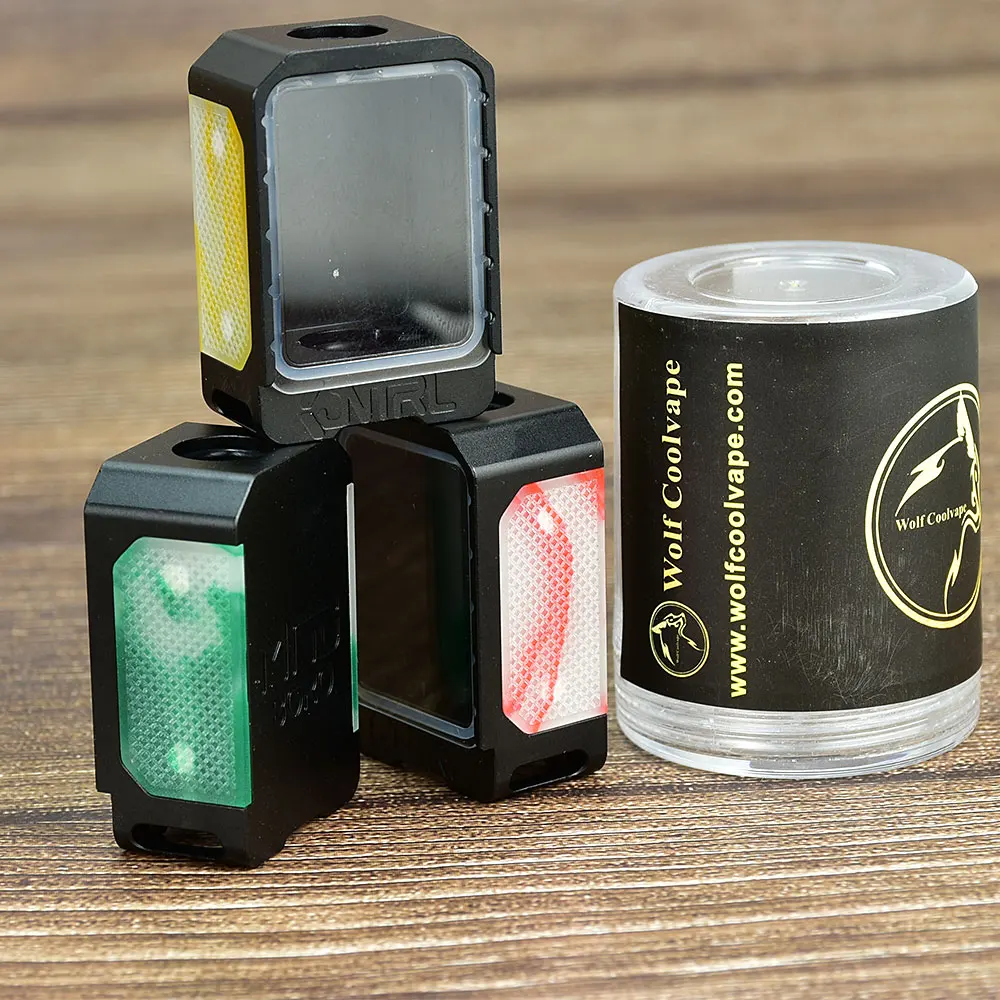 

wolfcoolvape Boro Tank Kontrl Style Boro Tank vape rta boro for BB / Billet AIO Box Mod Kit Aluminum material