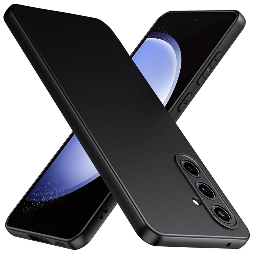 Nero Tpu Custodia Per S23 Fe 5G Case Posteriore Morbida Anti-Shock Custodia S23 Ultra Samsung S23+ Custodie Per Telefoni Samsung S23 Fe Case S23 Plus 