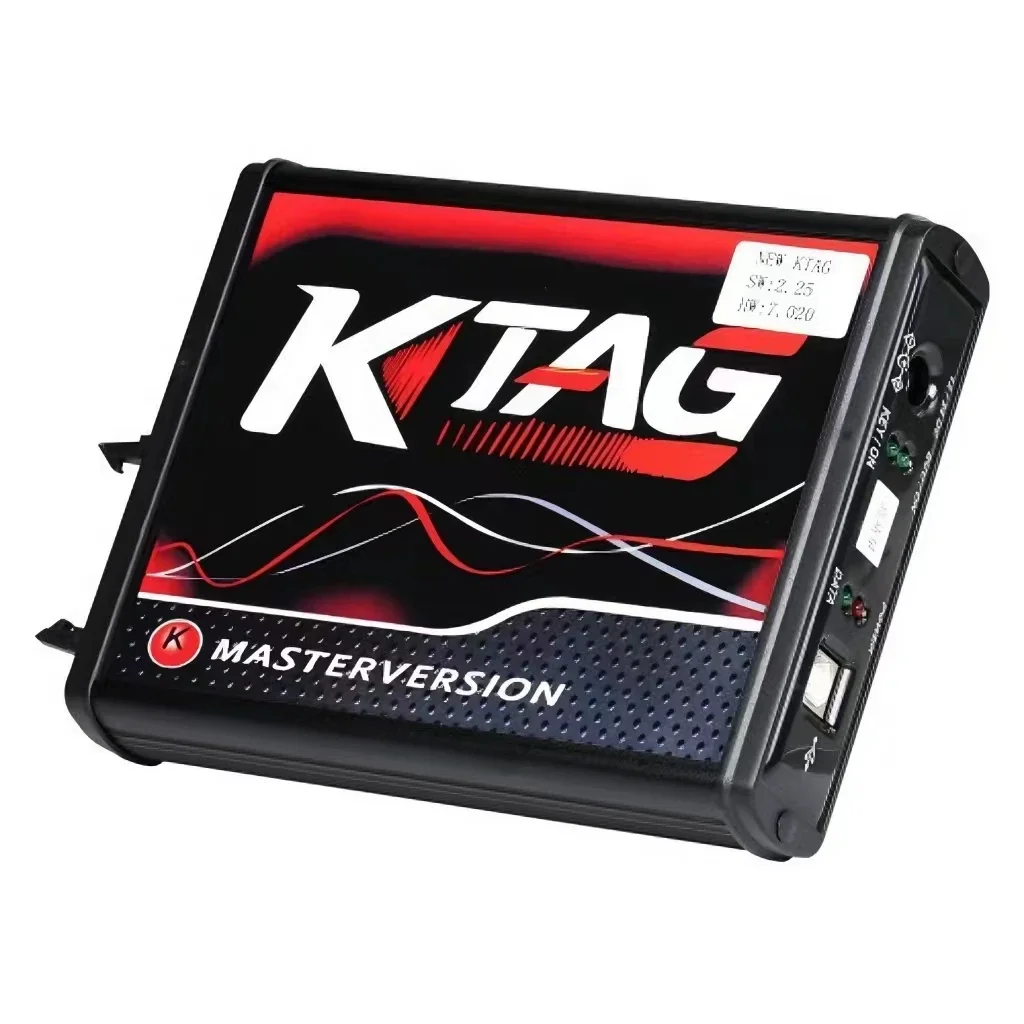 EU 레드 KTAG V7.020 4 LED 2.25 OBD2 OBD2 자동차 ECU 칩 튜닝 키트 k-tag 프로그래머 도구 온라인 무제한