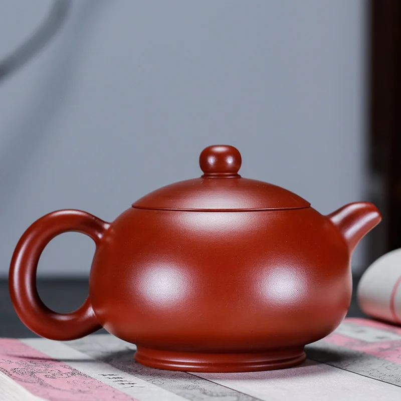 220ml Yixing Purple Clay Teapots Master Handmade Xishi Tea Pot Home