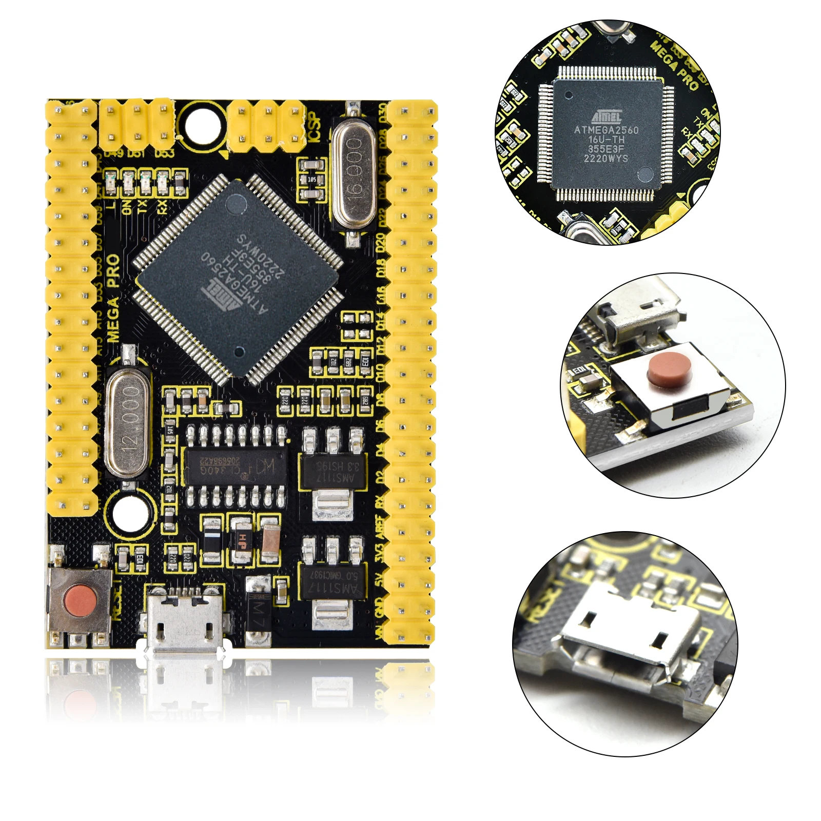 Keyestudio ATMEGA2560-16AU MEGA PRO 2560  Controller Board for  Arduino  Mega DIY Projects
