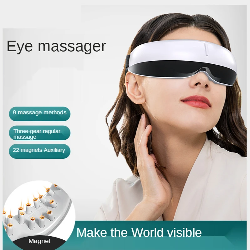 Wireless Folding Smart Eye Massage Device Multi-frequency Vibration Eye Fatigue Amblyopia Wireless Eye Care Device
