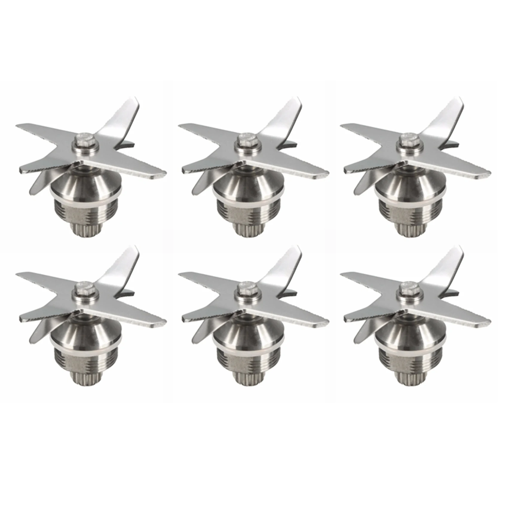 

6Pc Ice-Crushing Blender Blade Parts with Sealing Ring for 5200 Series