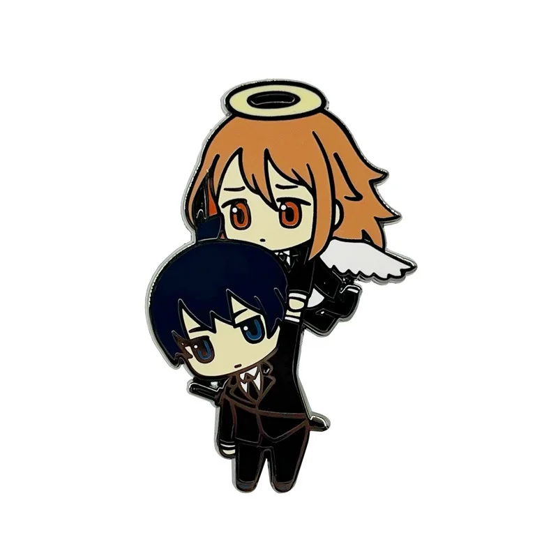 

Chainsaw Man Enamel Pins Anime Cool Brooches Angel Clothes Backpack Lapel Badges Fashion Jewelry Accessories For Men Women Gifts