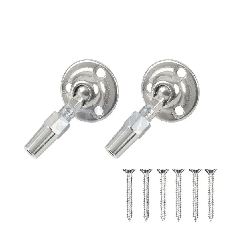 Corda Marinha Inoxidável Receptor Invisível Parafuso Prisioneiro Trilhos do Cabo Terminal Roscado Encaixe Giratório Tensor 316 mm mm Pcs