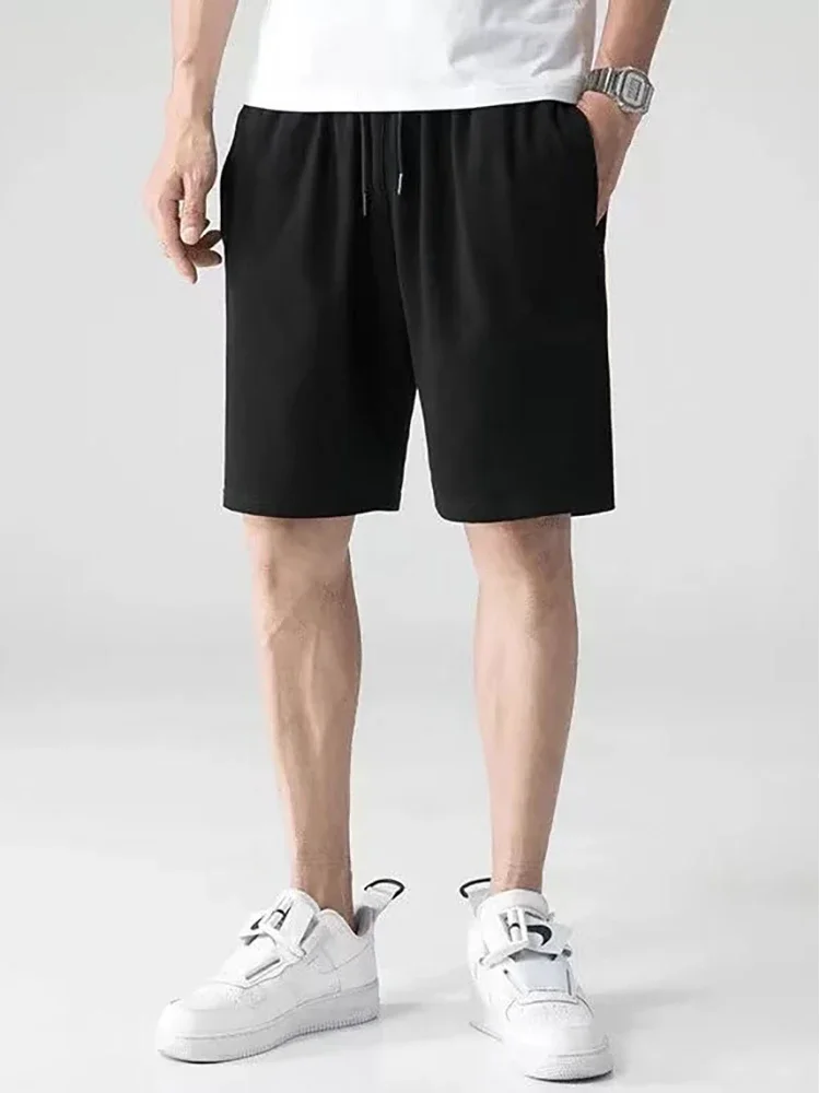 Summer Men's Invisible Zipper Open Crotch Shorts Outdoor Sports Mens Plus Size Casual Shorts Gray Black