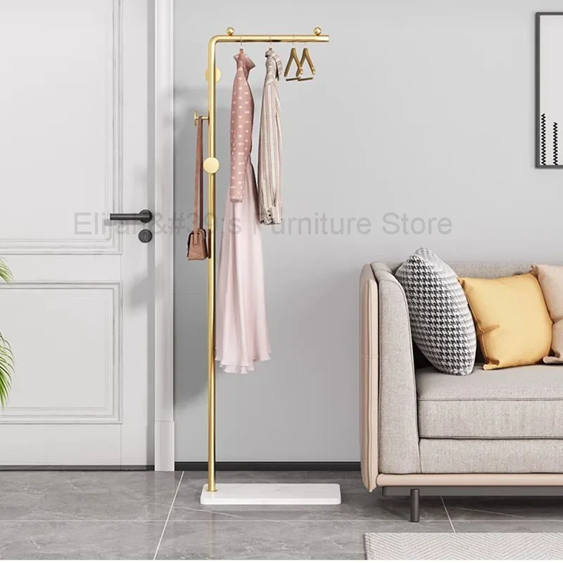 

Modern Bedroom Coat Racks Living Room Hanger Rail Clothes Hangers Storage Hangers Space Saving Perchero Room Furniture DWH