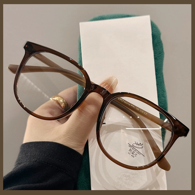 

Korea TR90 Blue Light Blocking Glasses Women Fashion Computer Eyeglasses Transparent Personality Optical Eyeglasses Frames