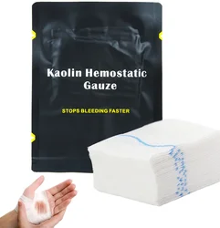 Kaolin Gauze Trauma Dressing - Z - Folded Hemostatic for Tactical First Aid Kits (1pcs7.5X200CM)