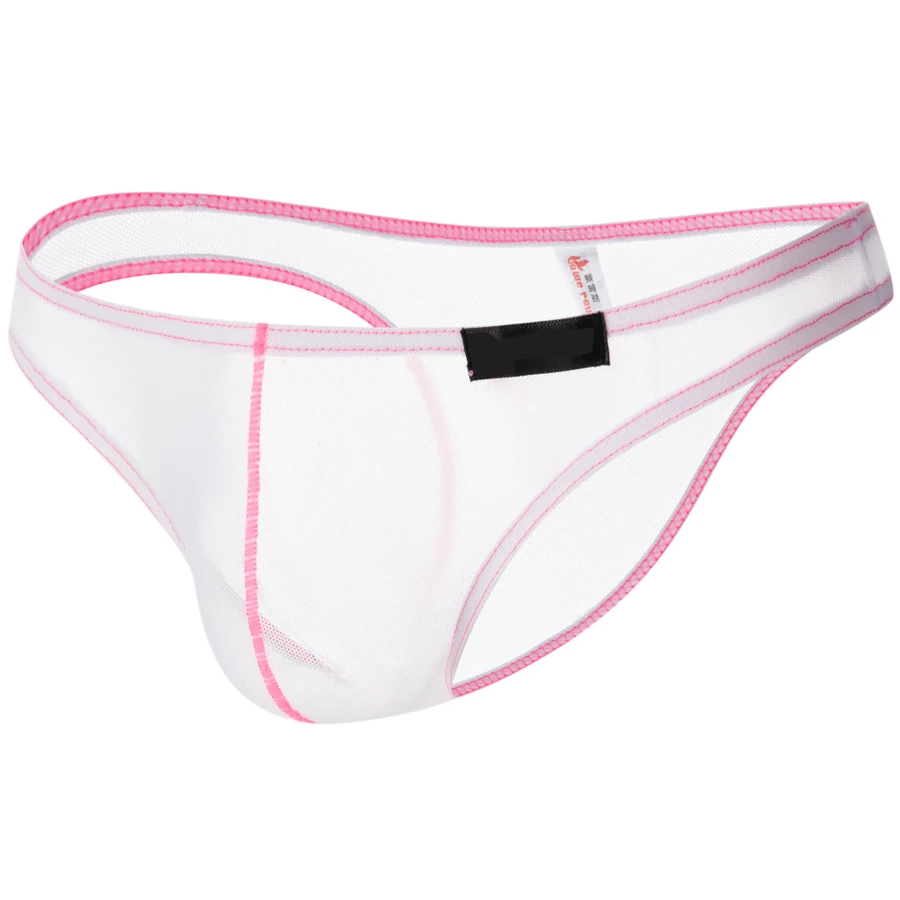 

See Through Pouch Underwear Transparent Men Briefs Swim Bikini Mesh Erotic Panties Low Rise Swimwear Extreme Mini Lingerie Male