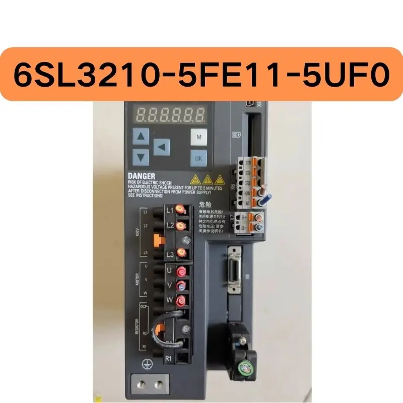 

Used V90 servo driver 6SL3210-5FE11-5UF0 1.5KW tested OK function intact