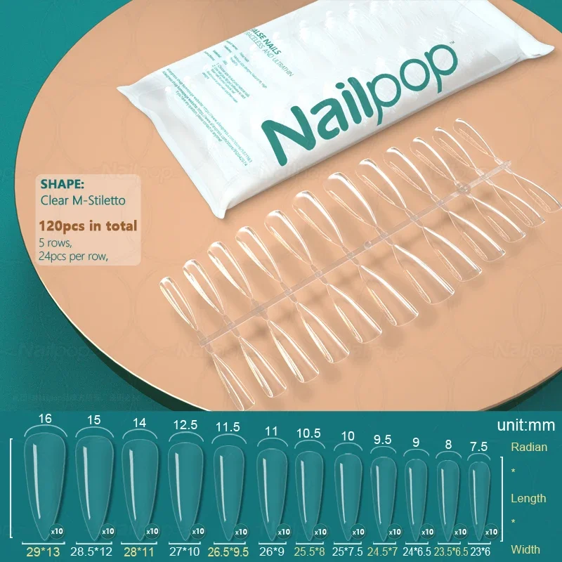 Clear-M-Stiletto 120