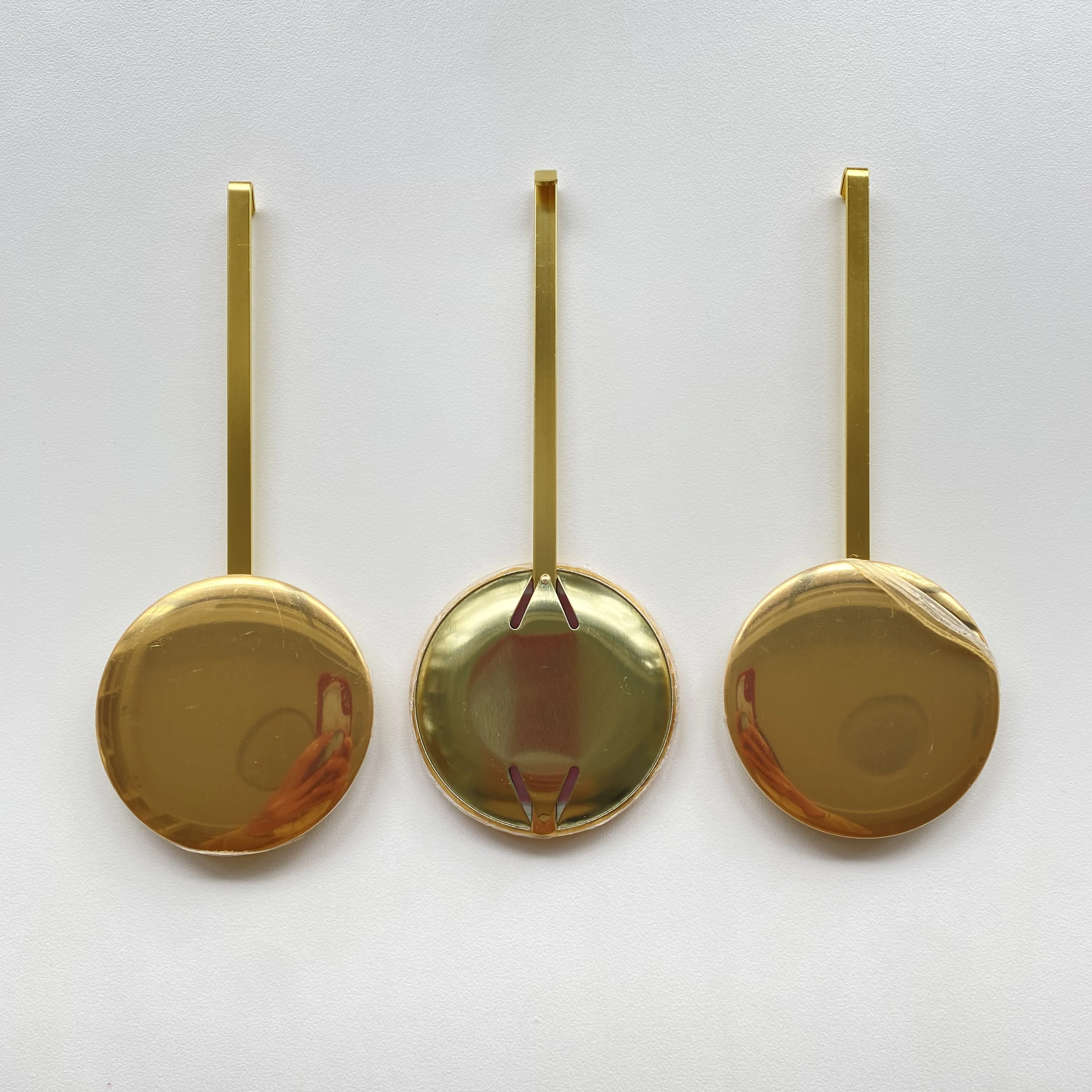 Clock Pendulum Bob 15CM Swing Pendulum Parts Gold Color For DIY Grandfather Wall Clock Repair
