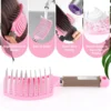 Hair Brush, Professional Curved Vented Brush for Faster Blow Drying for Women, Men, Paddle Detangling Brush for Wet Dry Curly 2