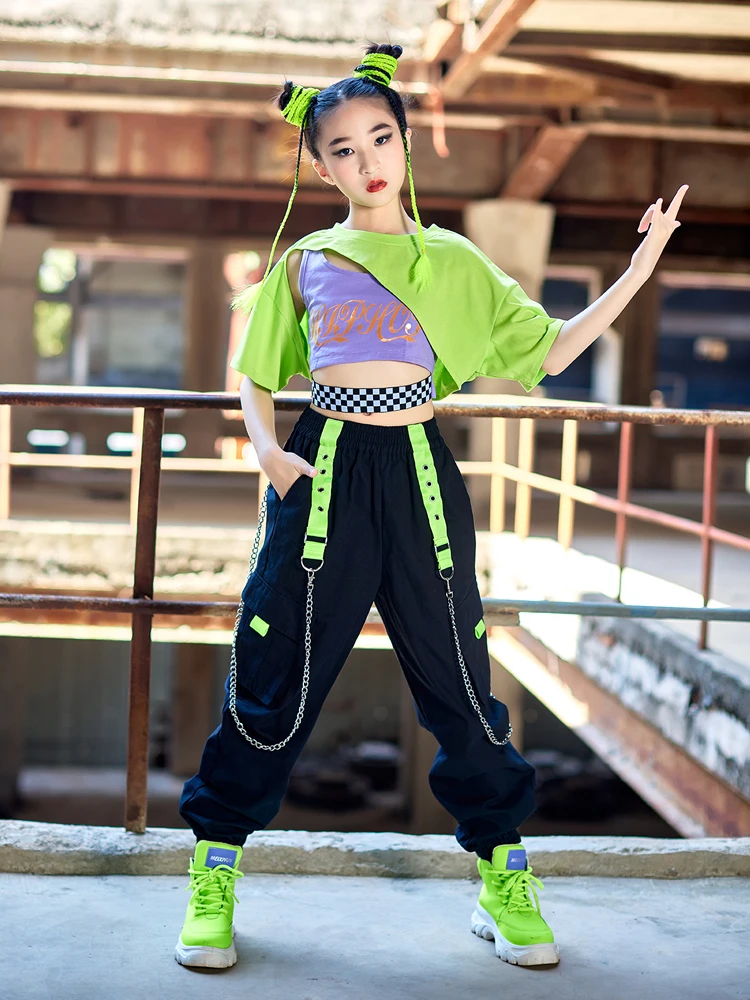 Crop Top Cotton Sport Costume For Girls Hip Hop & Dance Fashion, Size 10 18  From Cong05, $31.03