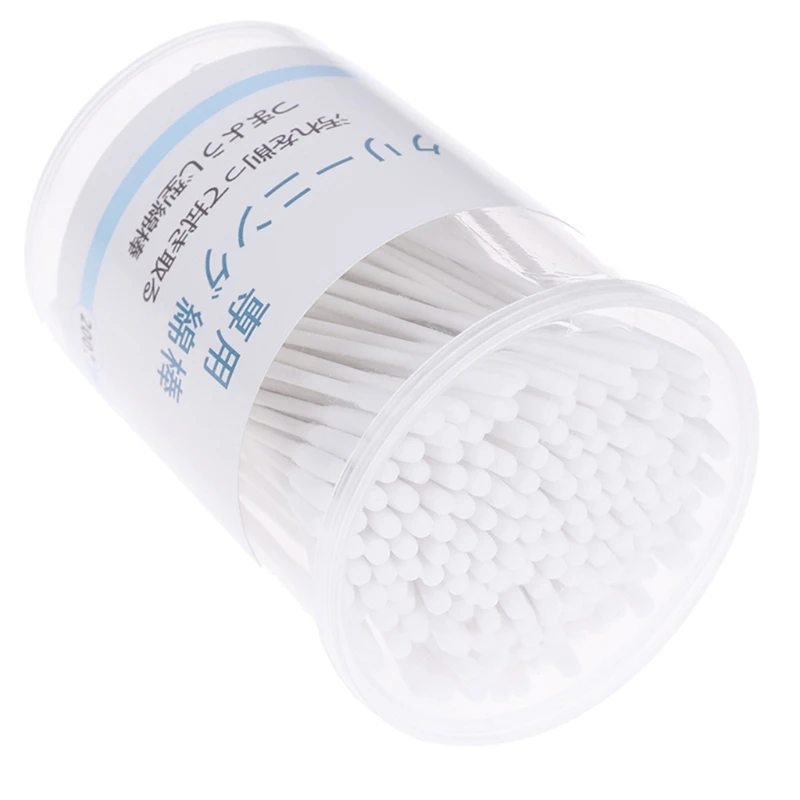 200pcs/Box Double for Head Cotton Swab Nose Ears Cleaning Disposable Buds Tool