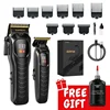 SUPRENT PRO The Black Scorpion- Professional Hair Clipper for Men-Rechargeable Heavy-Duty Motor Hair Cutting Kits with Display 1