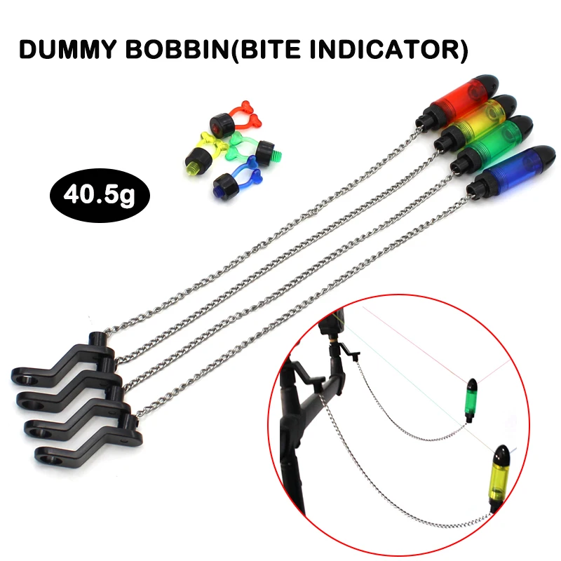 

2pcs Carp Fishing Accessories Swingers Bobbins Four Colors Carp Rod Pod Connector For Carp Fishing Terminal Tackle Tools