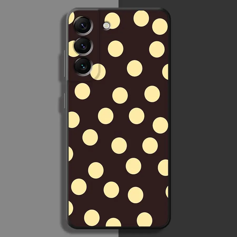 Retro Polka Dot Pattern Phone Case