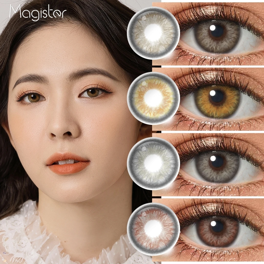 Magister Color Contact Lenses For Eyes Cosmetics Natural Eye Lens