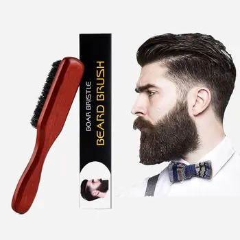 Setole di cinghiale Materiale Pennello per barba in faggio Strumenti professionali per la rasatura Riducono l'effetto crespo Pennello da barba Accessori per barbiere