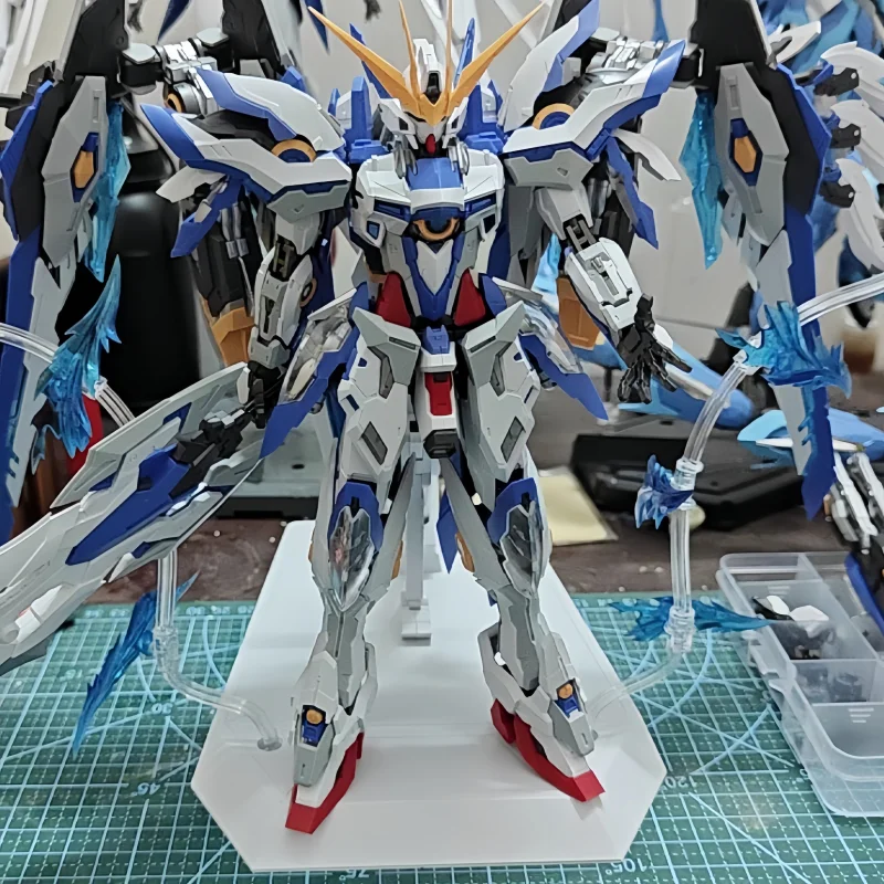 Amazon | 「AC」ZZA 1/100 機甲 メカ ロボット 青炎 合金 可動