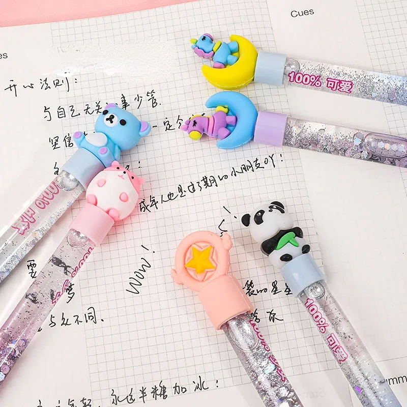 Glitter Unicorn Gel Pens Stationary Kawaii Fairy Kei