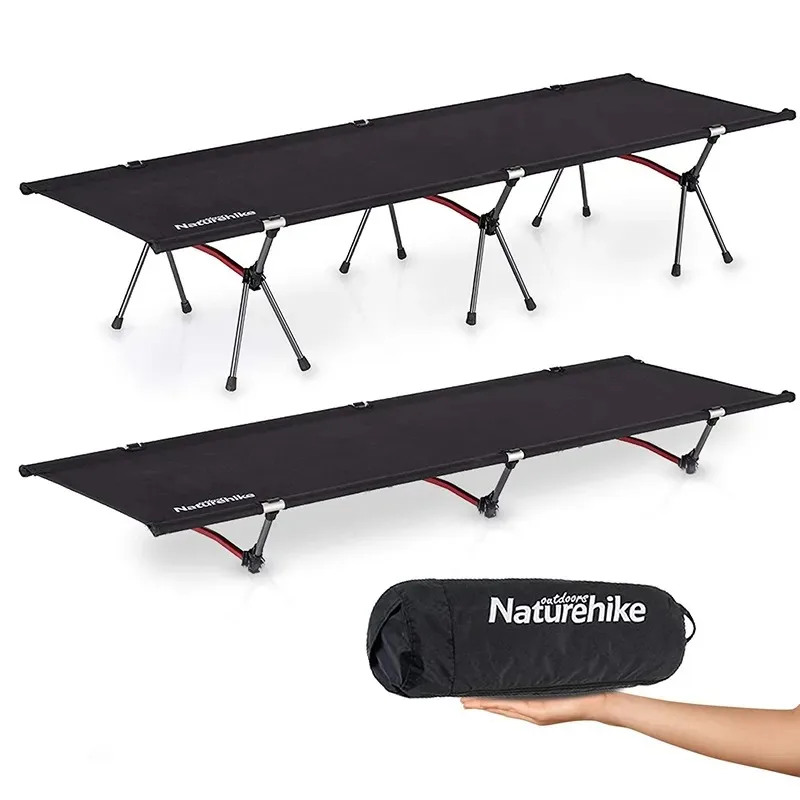 Naturehike Camping Cot Foldable Bed Tourist Camp-cot Ultralight Portable Folding Bed Camping Tent Travel Outdoor Camp