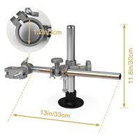 36×33cm Mini Welding Torch Holder MIG TIG Plasma Torch Gun Clamp Support Stand fit Welding Positioner Turntable Rotator Table 2