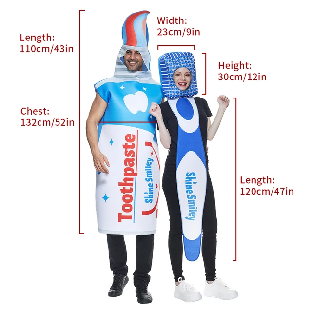 Toothpaste Costume
