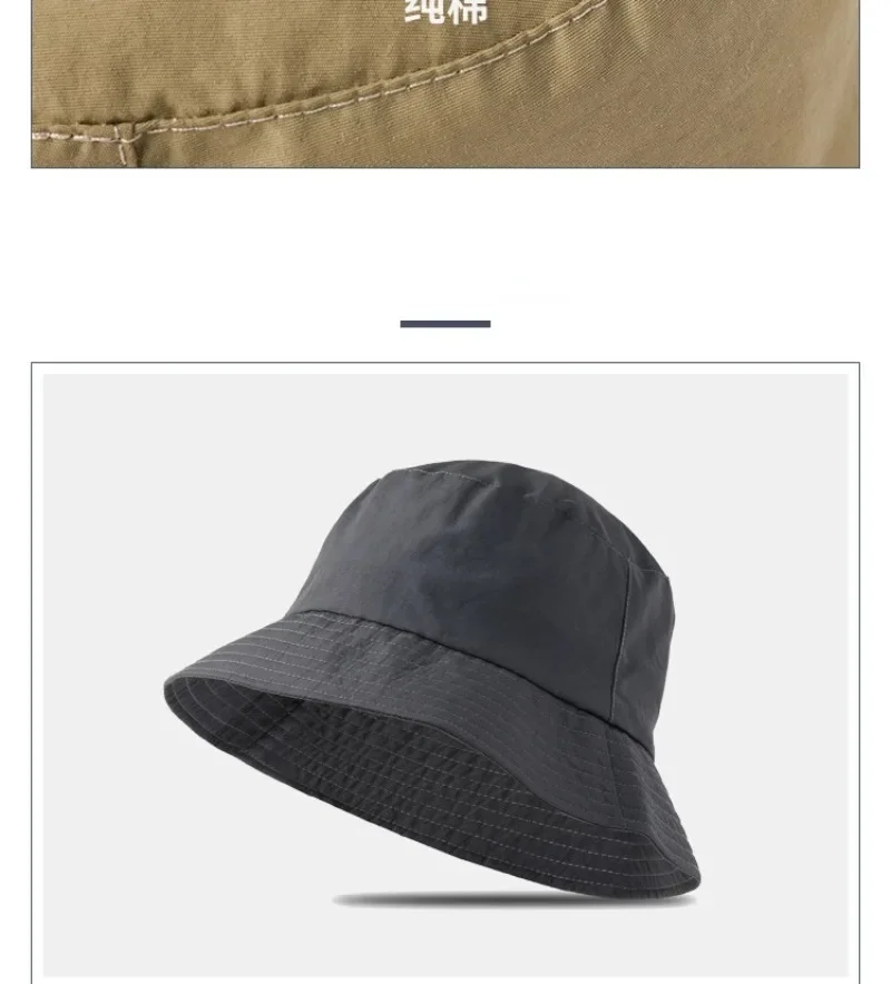 Cappello da sole impermeabile per teste grandi uomo e donna_voghion.com