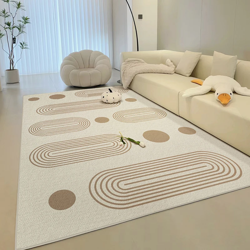 Minimalist-Style-Carpet-Living-Room-Indoor-Carpets-French-Coffee-Table ...
