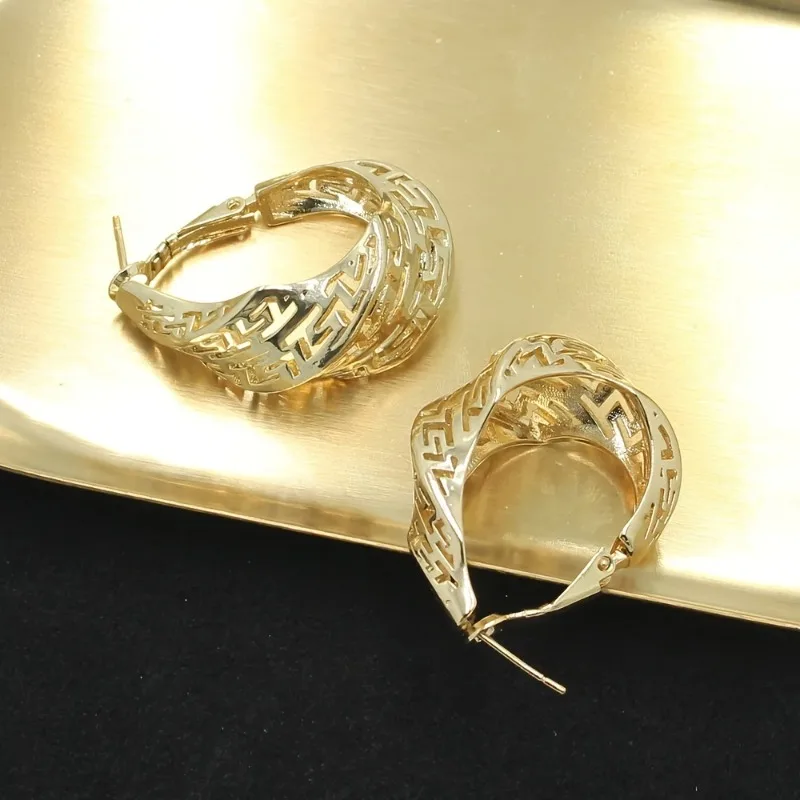 Fashion Jewelry Set for Men Women Vintage Elegant Necklace and Earrings Jewelry Set, Theme Ideal for Wedding Banquets - 3