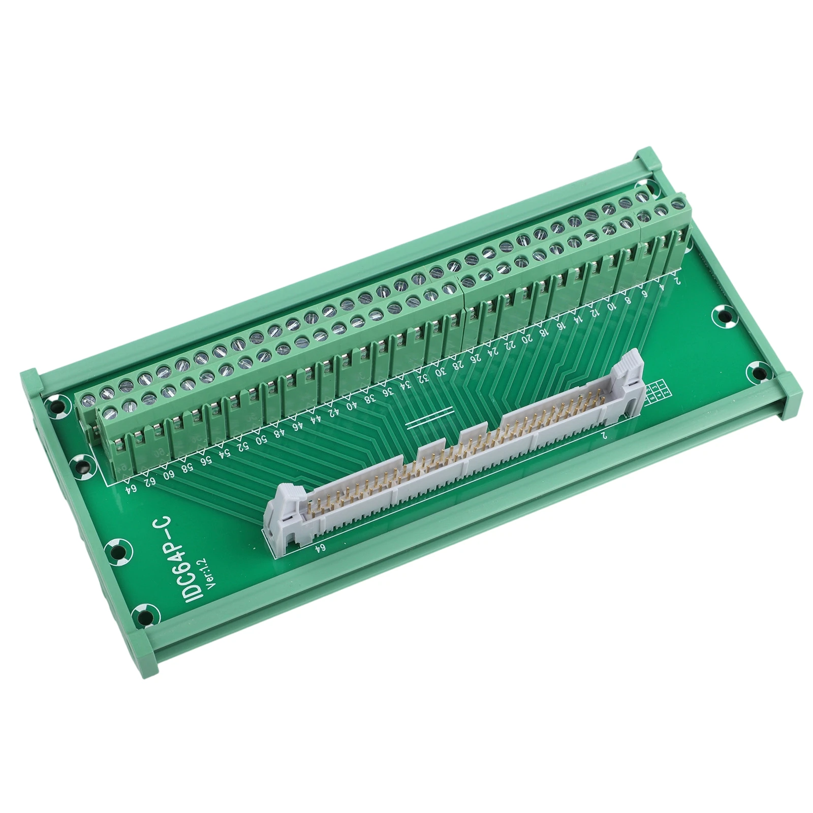 64 Pin Connector Terminal Block Connector Green Color IDC 64P Connecto ...