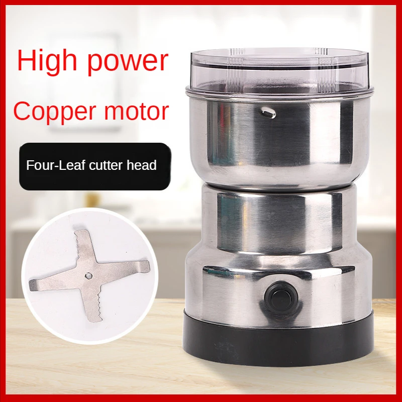300ml Electric Coffee grinder Multifunction pulverizer kitchen Spices  Blender machine powder milling machine grains Nut Grinder - AliExpress