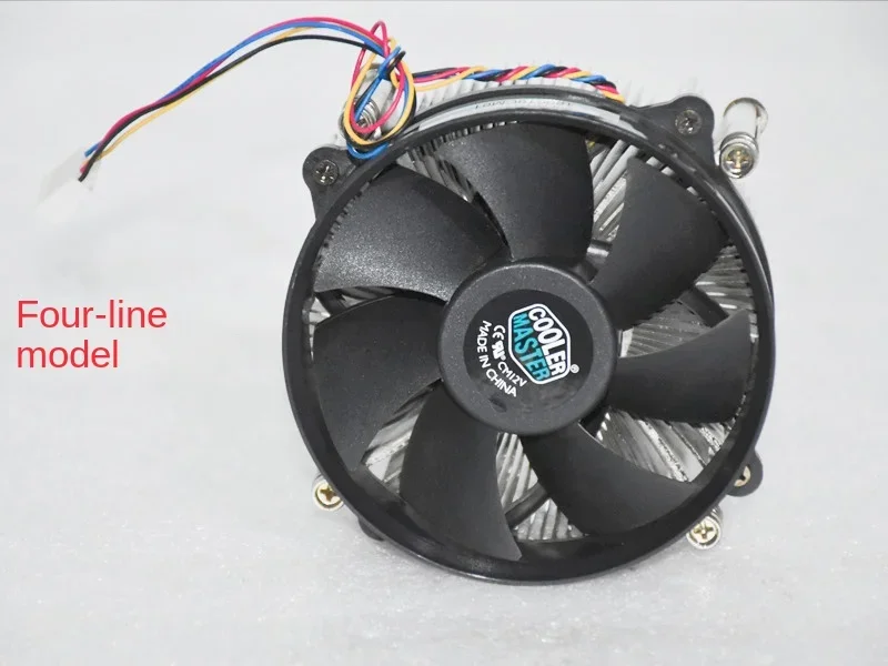 Desktop computer motherboard, CPU heat sink 1156 1155 1150 four wire temperature controlled mute