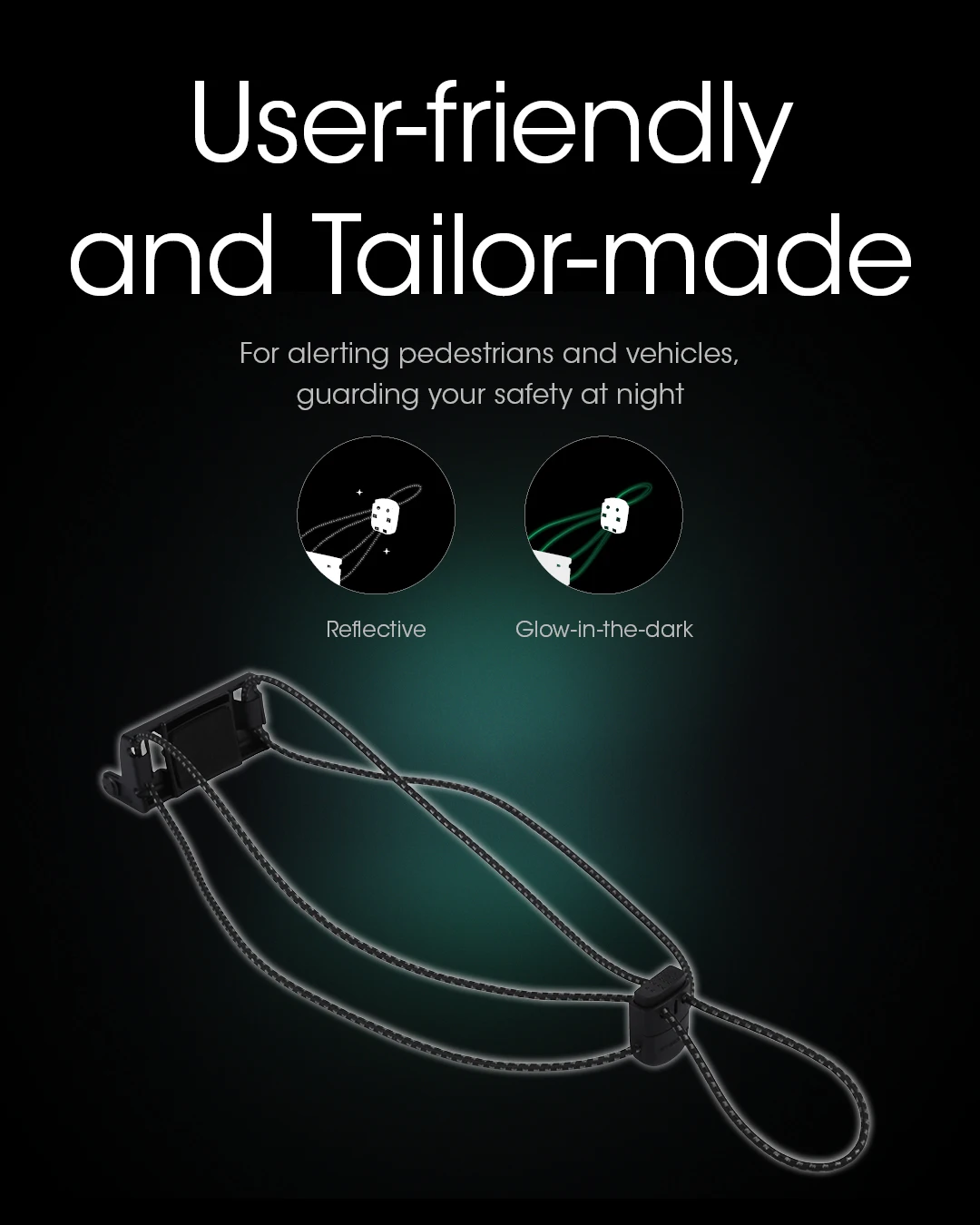 Description Picture 4 of itemNITECORE NU25 UL USB-C Rechargeable Headlamp 400 Lumens Lightweight Headlight Dual beam 3 Light Sources Built-in 650mAh Battery