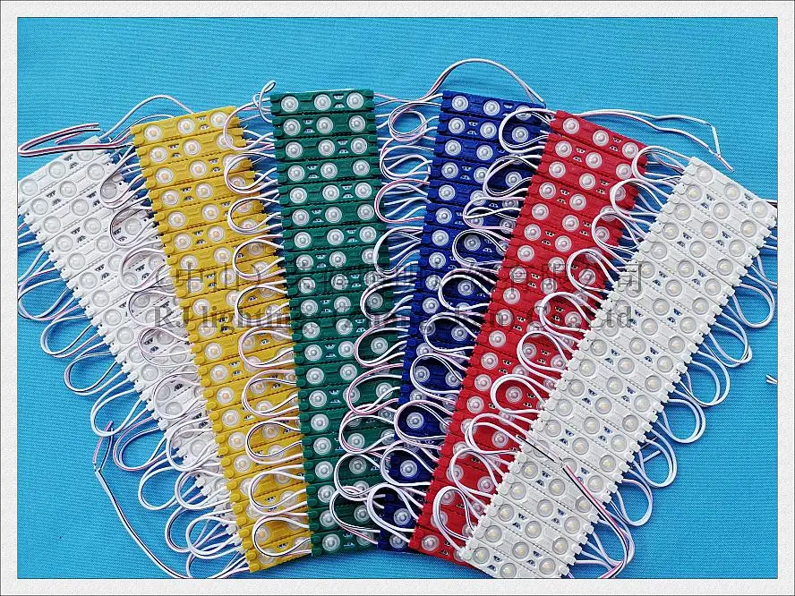 LED Module LED module injection DC12V 1.2W 3 led 150lm 60mm*13mm aluminum PCB super for sign 3 year warranty high bright
