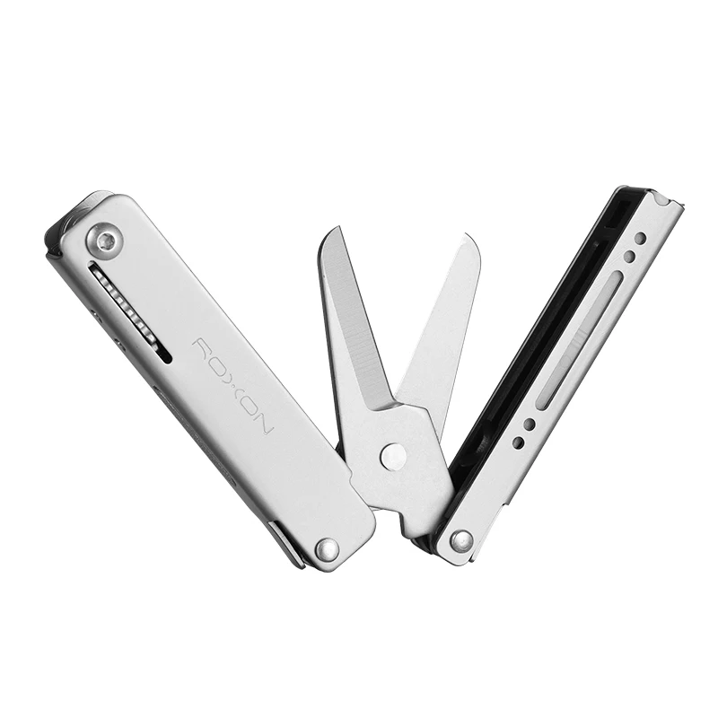 ROXON M3 13 in 1 멀티 가위 EDC(이쑤시개 및 핀셋 포함) 실용적이고 작고 절묘함