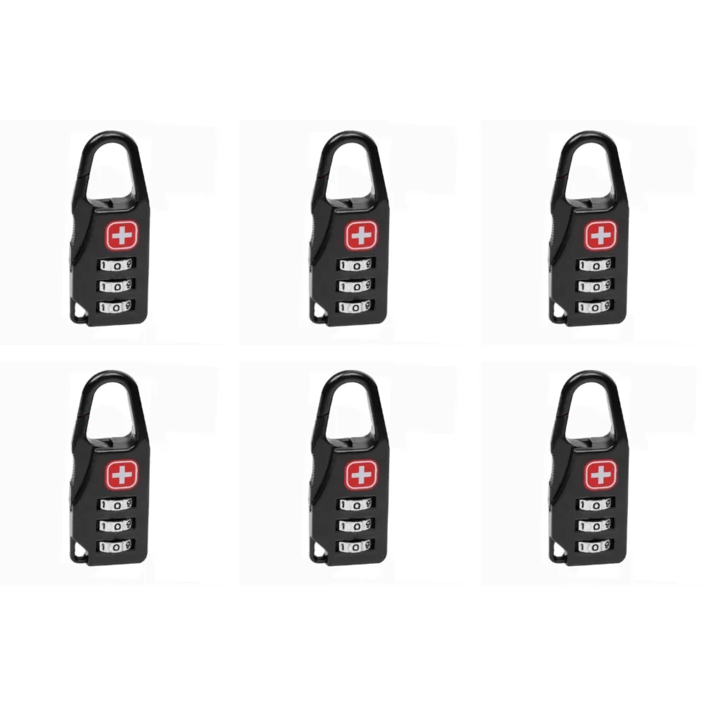 Mini Alloy Anti-Theft Combination Padlock for Travel and Outdoor Use