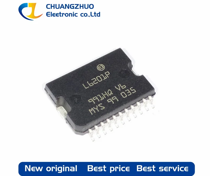 

1Pcs New original L6201PSTR L6201P 4A 12V~48V PowerSO-20 Motor Driver ICs