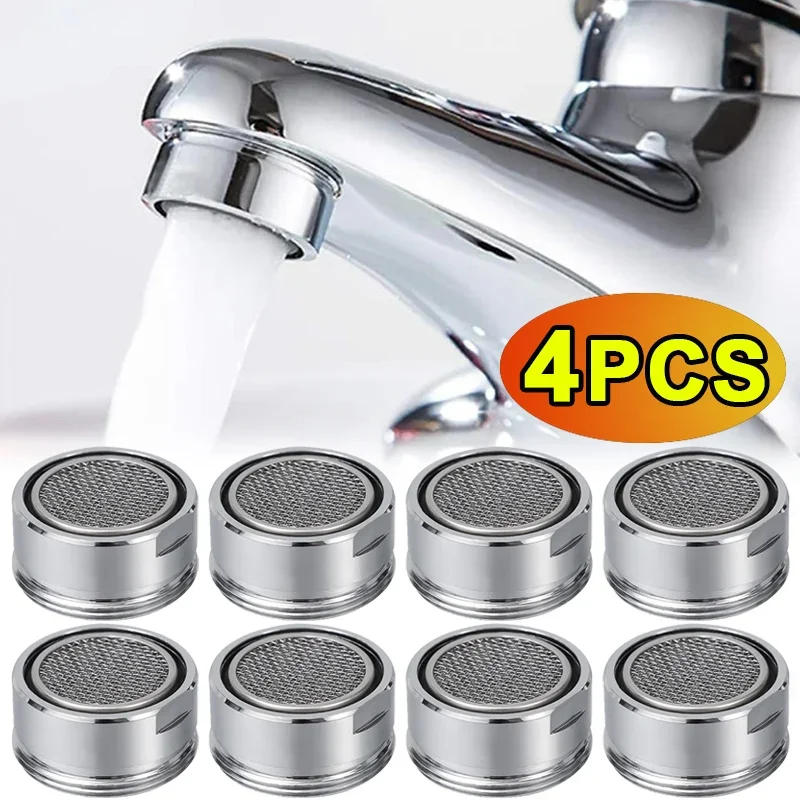 

4/1Pcs Water Saving Faucet Tap Aerator Replaceable Filter Mixed Nozzle Bubbler Kitchen Faucet Filter Mouth For Bathroom Parts