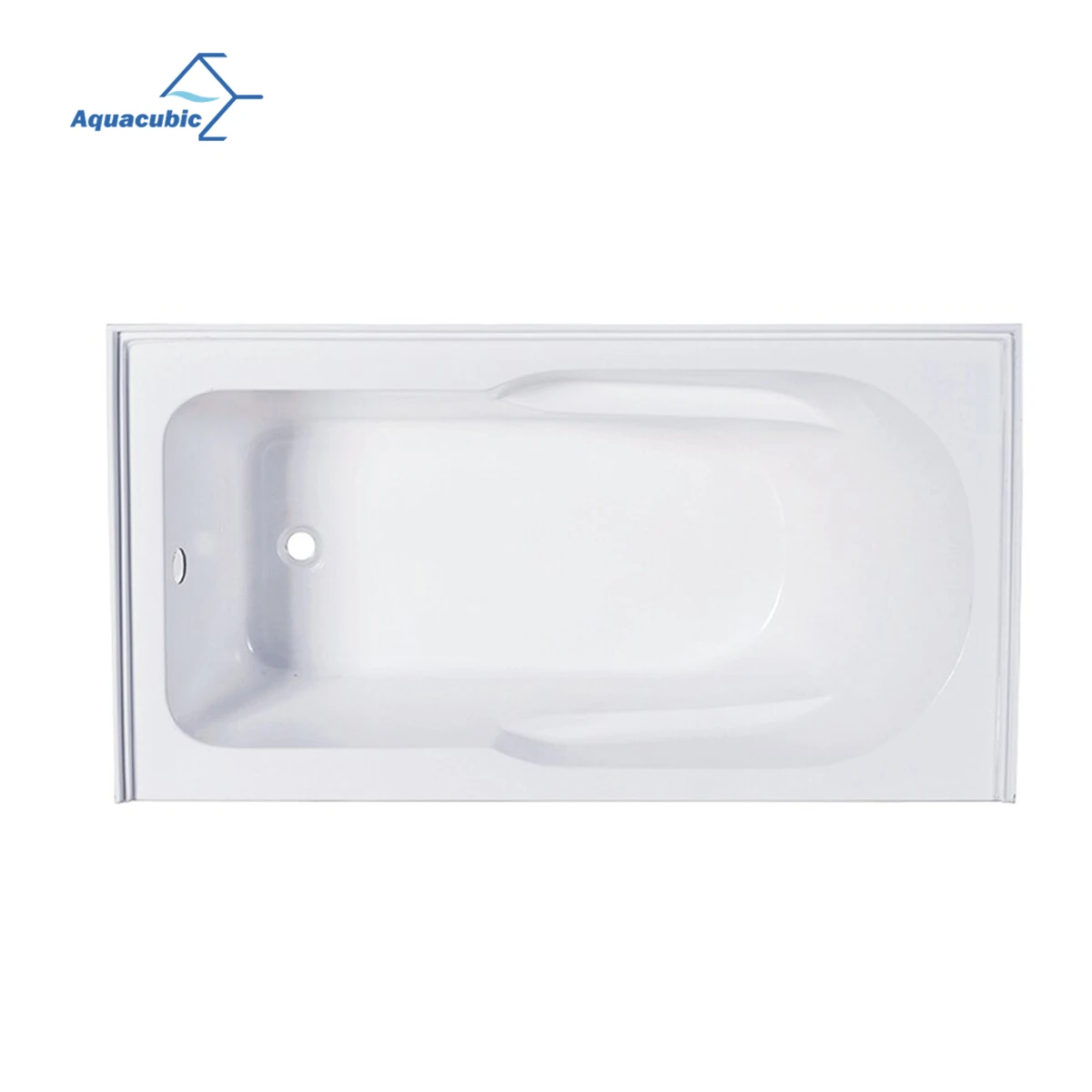 Modern Design White Skirt Bathtub Bathroom Bath Tub And Freestanding Alcove Rectangle Acrylic Bathtub